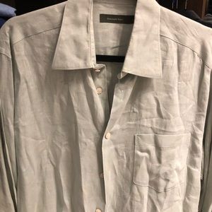 Men’s Zegna linen shirt